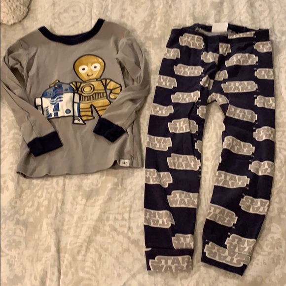 star wars pajamas gap